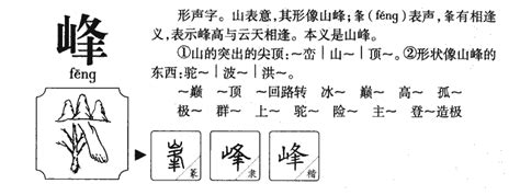 峰 五行|峰字五行属什么